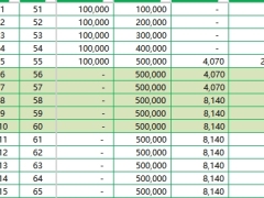 瑞泰瑞祥利年金保险分红型红利现金领取缴清增额利益演示.xlsx 