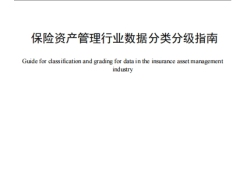 团体保险资产管理行业数据分类分级指南28页.pdf 