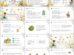 2026卡通风菊花春燕清明节主题PPT模板25页.pptx 