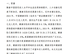 美国健康保险行业运行状况分析32页.pdf 