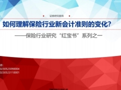 保险行业研究红宝书如何理解保险行业新会计准则的变化35页.pdf 