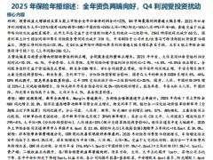 2025年五家A股上市险企保险年报综述全年资负两端向好Q4利润受投资扰动21页.pdf 