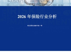 2026年保险行业分析6页.pdf 