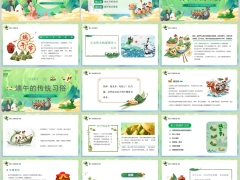 弘扬传统美德习俗过浓情端午节PPT模板26页.pptx 