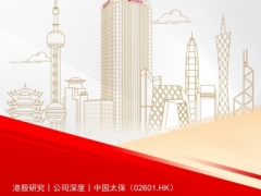 中国太保低估值龙头价值修复可期28页.pdf 