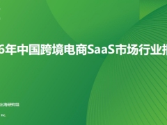 2026年中国跨境电商SaaS市场行业报告37页.pdf 