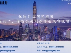 保险行业研究框架保险公司利源模型及实现路径27页.pdf 