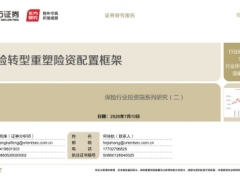 保险行业投资端系列研究分红险转型重塑险资配置框架38页.pdf 