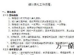 保险培训结训典礼工作流程2页.doc