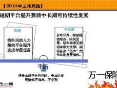 个险2013年规划工作思路目标节奏目标53页.ppt