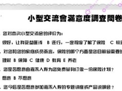 小型交流会调查问卷1页.doc