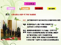 每日新闻早会资讯2012年12月19日早会使用16页 .ppt