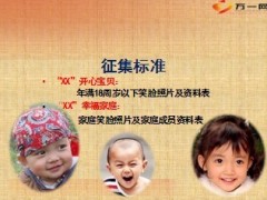 幸福家庭宝贝笑脸征集活动方案分享40页.ppt