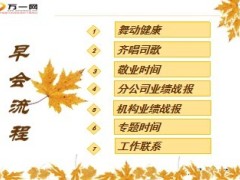 分公司大早会流程10页.ppt