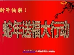 2013年蛇年送福宣导篇32页.ppt