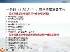 训练辅导系统培训部1月工作总结2月工作计划27页.ppt