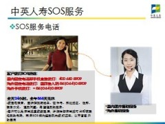 中英人寿SOS紧急援助服务17页.ppt