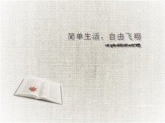 简单生活PPT模板5页.ppt