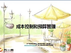 保险公司成本控制和预算管理25页.ppt
