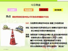 每日新闻早会资讯2013年5月8日早会使用16页.ppt