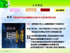 每日新闻早会资讯2013年5月10日早会使用16页.ppt
