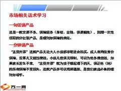 民生人寿富贵齐添市场话术学习18页.ppt