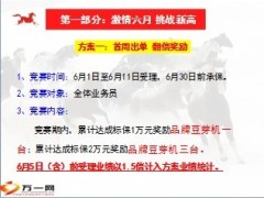 2013年六月份业务推动方案13页.ppt