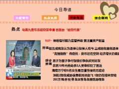 每日新闻早会资讯2013年5月16日早会使用16页.ppt