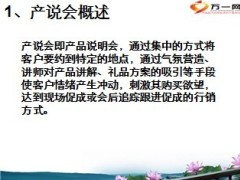产说会营销员注意事项12页.ppt