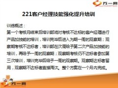 银保221客户经理技能强化提升培训8页.ppt