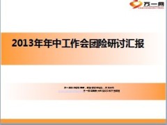 2013年年中工作会团险研讨汇报8页.ppt