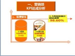 保险营销部经理述职报告10页.ppt