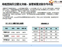 2013年某市个险市场情况简析14页.ppt