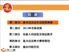 2013版保险公司最新人管政策64页.ppt
