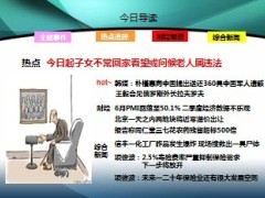每日新闻早会资讯2013年7月2日早会使用16页.ppt