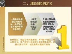 网络保险特质机遇挑战18页.ppt
