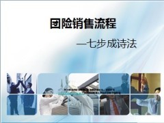 团险销售流程七步成诗法21页.ppt