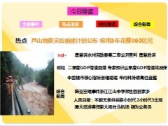 每日新闻早会资讯2013年7月16日早会使用16页.ppt