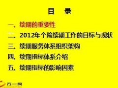 续期服务体系组织架构目标现状影响因素51页.ppt