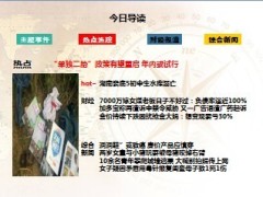 每日新闻早会资讯2013年8月3日早会使用16页 .ppt