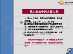 传奇营销员班费德文教你如何做家族保单12页.ppt