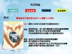 每日新闻早会资讯2013年8月22日早会使用16页   .ppt
