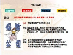 每日新闻早会资讯2013年9月17日早会使用16页.ppt