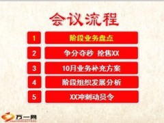 十月冲刺启动会43页.ppt