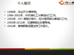 2013年营销部经理区经理述职报告总结8页.ppt