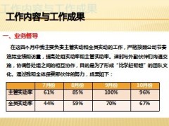 2013年续期收展部运营支持专员述职报告总结9页.ppt