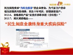 民生如意金康五大独特亮点15页.ppt