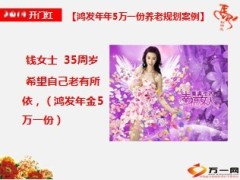 2014开门红太保人寿鸿发养老功能介绍37页.ppt