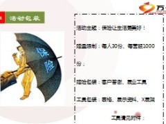 赠意外险活动方案9页.ppt