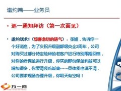 产说会电话功能组邀约话术18页.ppt